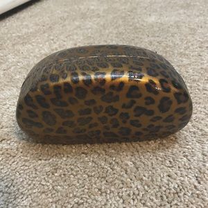 Leopard print Hard Shell Sunglass Case